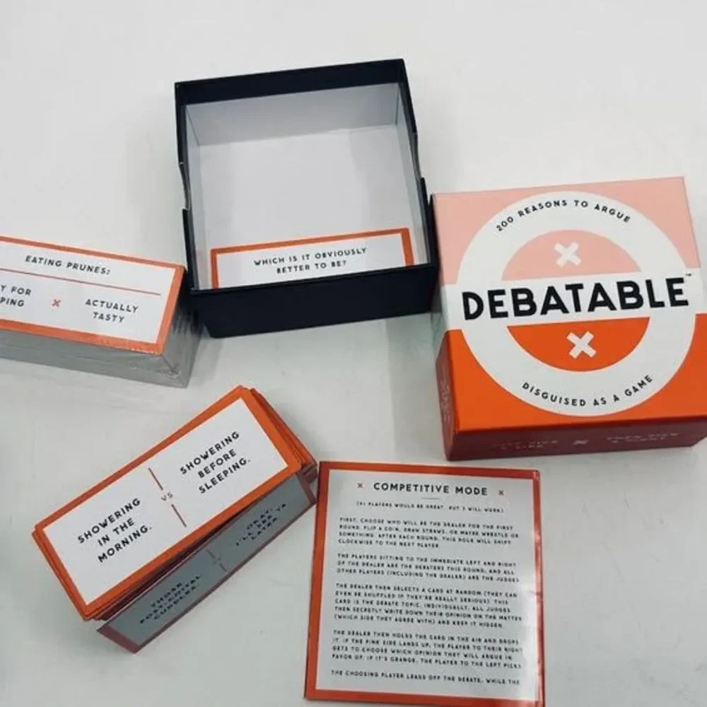 Brass Monkey Debatable Social Game Set